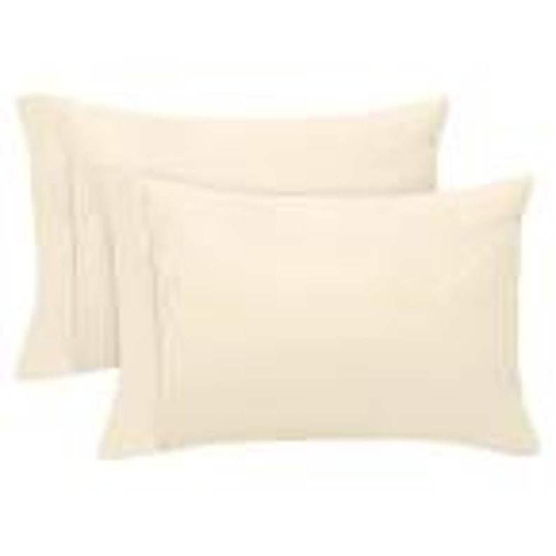 600TC Egyptian Cotton Pillow Cases Standard/Queen 20 x 30 New Etsy
