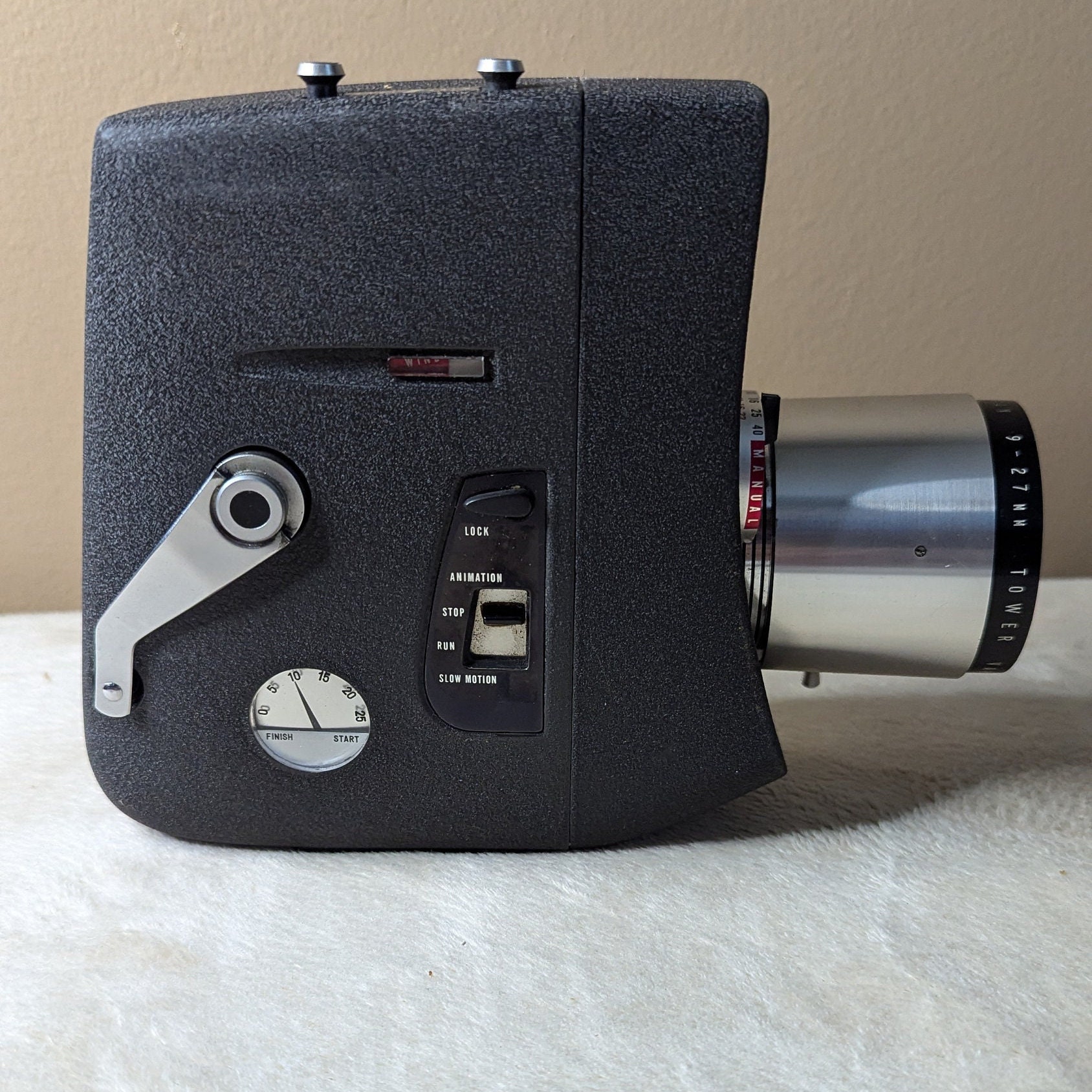 カメラ(？)(ヴィンテージ) Sears Tower Varizoom 8mm Movie Camera and Manual 1960s - Etsy