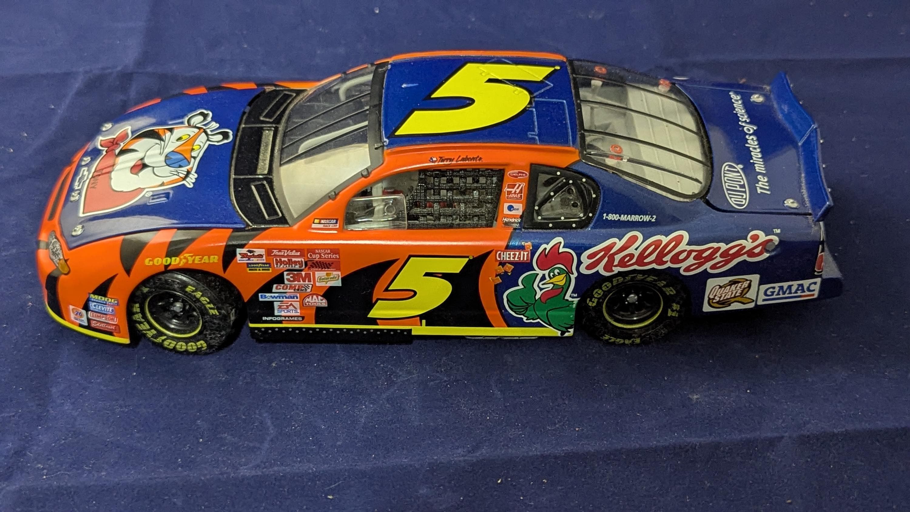2003 Terry Labonte #5 Kellogg's Darlington Last Cup Win 1:24 Scale