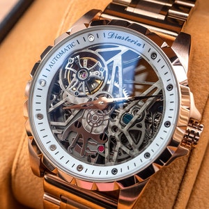 Winner Automatic Mechanical Flying Tourbillon Man Wrist Watches