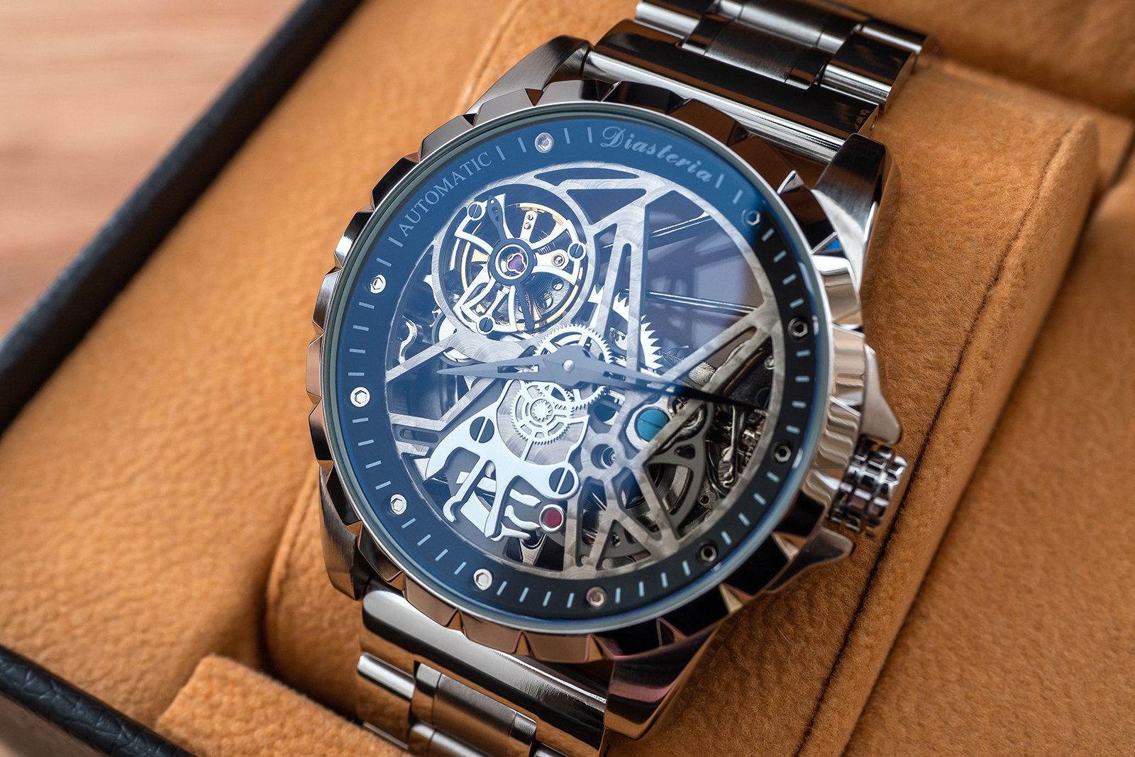 Winner Automatic Mechanical Flying Tourbillon Man Wrist Watches