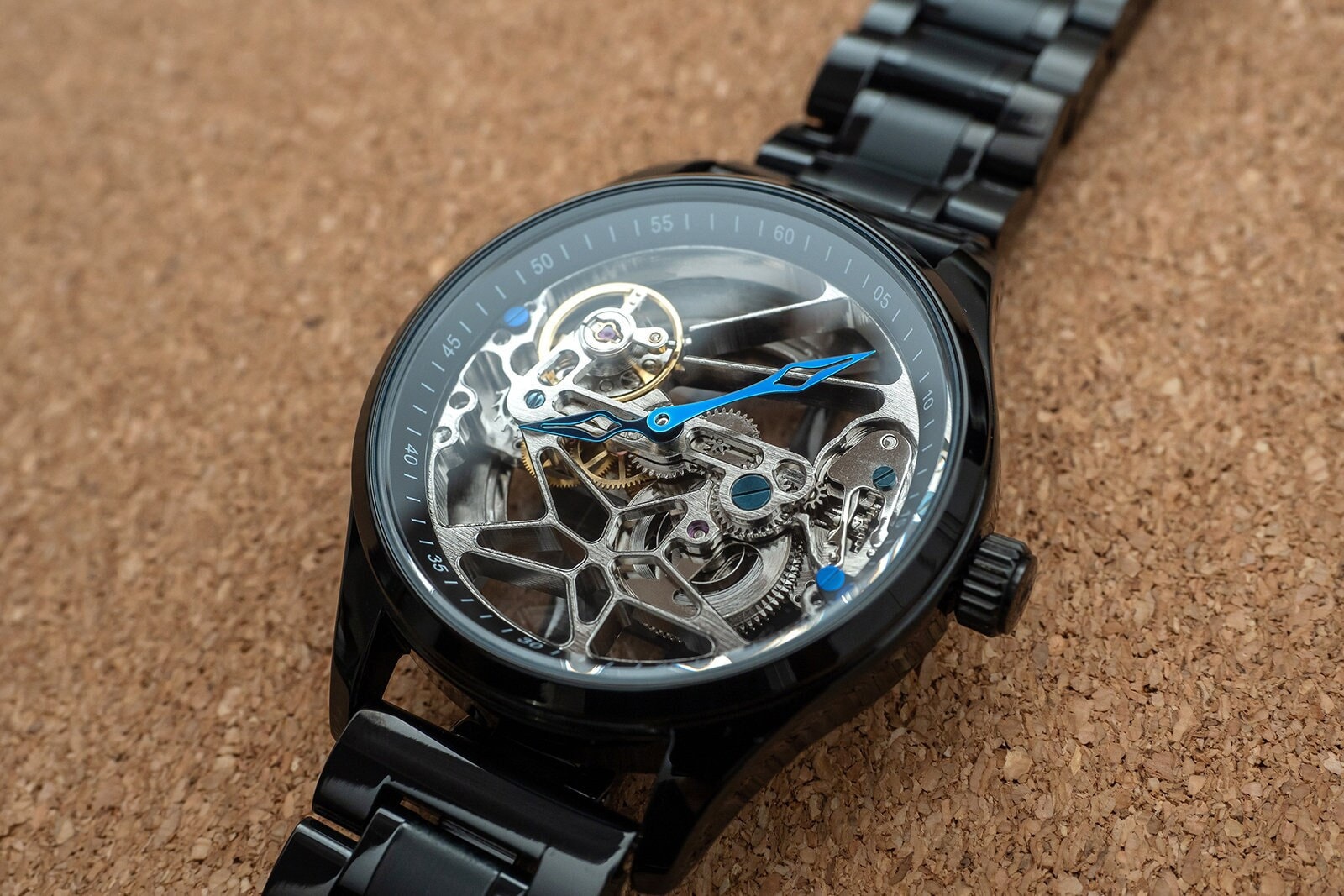 Seiko Skeleton - Etsy