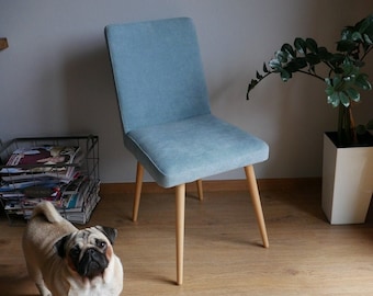 A new chair by a minimalist silhouette, hundreds of fabrics to choose/ mid century modern./ Loft Retro Vintage /