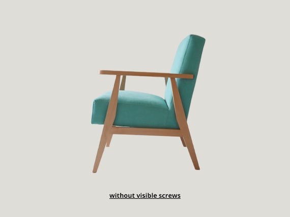 Modern turquoise online accent chair