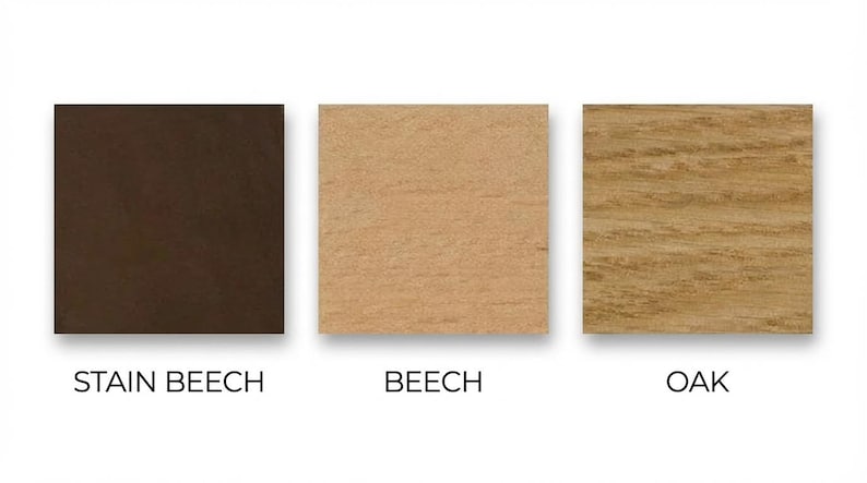 Sillón moderno de mediados de siglo / Estructura de madera maciza / Tapizado de pata de gallo de lino y algodón natural / Silla de salón artesanal imagen 6