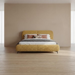 Letto Contenitore Solis | Letto Imbottito con Vano Portaoggetti | Design Moderno | 140-200cm