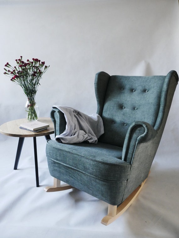 geweer Indica Uitbarsten Grote comfortabele schommelstoel met keuze uit bekleding - Etsy België