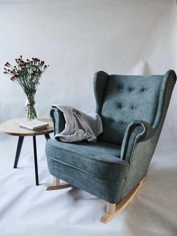 wingback nursing chair