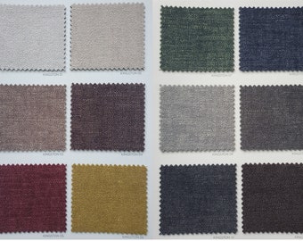 Fabric samples Kingstone - 12 colours