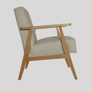 Timeless Elegance: Classic and Minimalist Armchair for Your Living Room