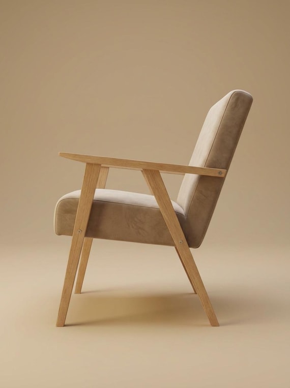 US Pride Furniture クラシック ミッドセンチュリー クラシックな木製