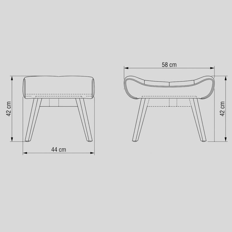 VENUS Modern Armchair | Velvet Lounge Chair with Solid Beech Wood Base | Handcrafted in EUROPE image 11