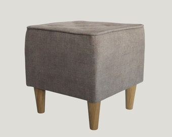 Premium Upholstered Footstool | Stylish and Durable | Multiple Colour Options