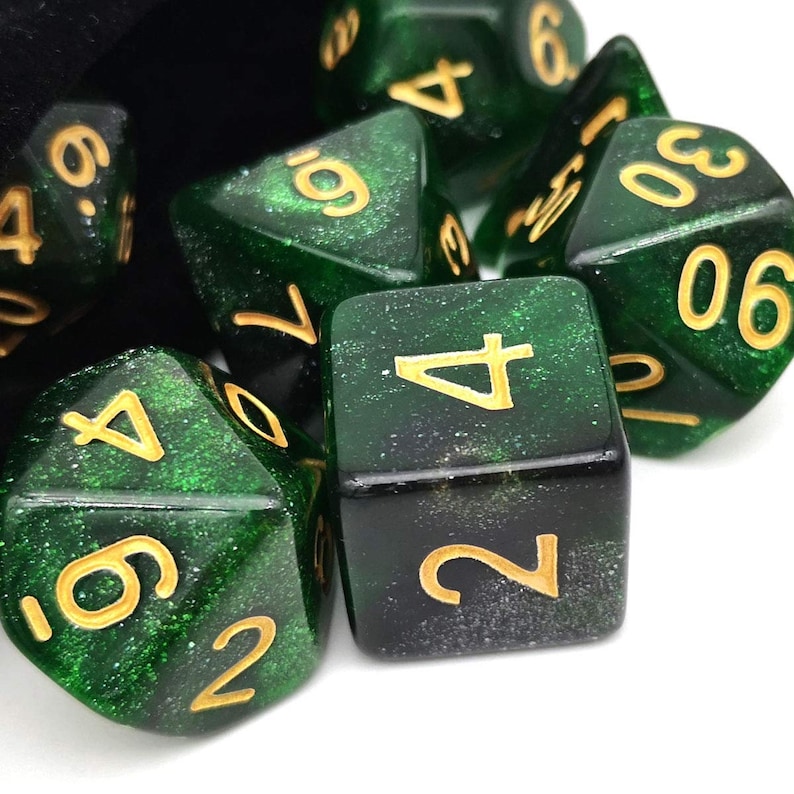 Stone Dice Set Polyhedral dice D&D Dice KKlivingsupplies Etsy