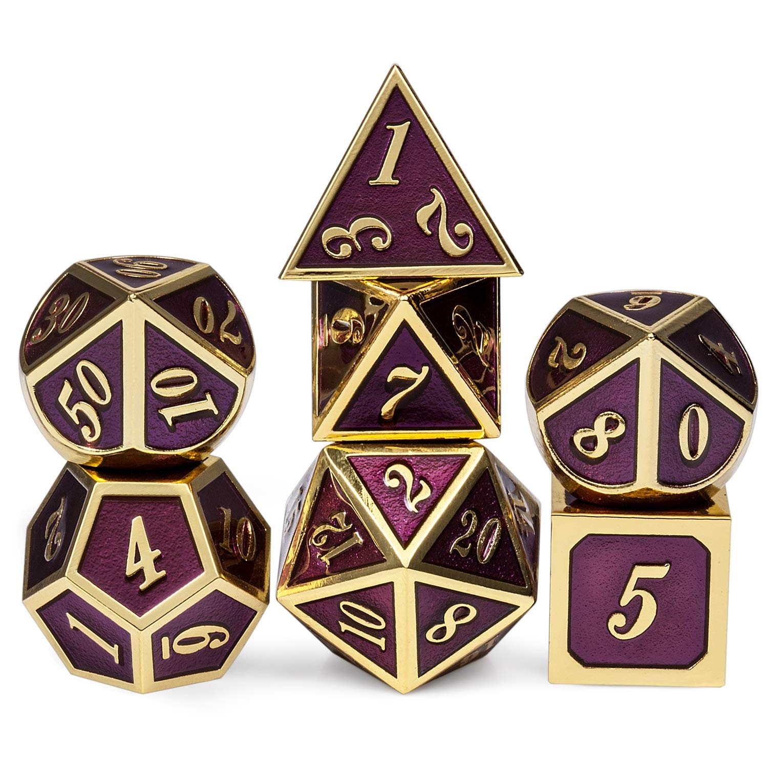 Dnd Dice D20 Dice Set DD Dice Table Game Metal Dice Set Etsy