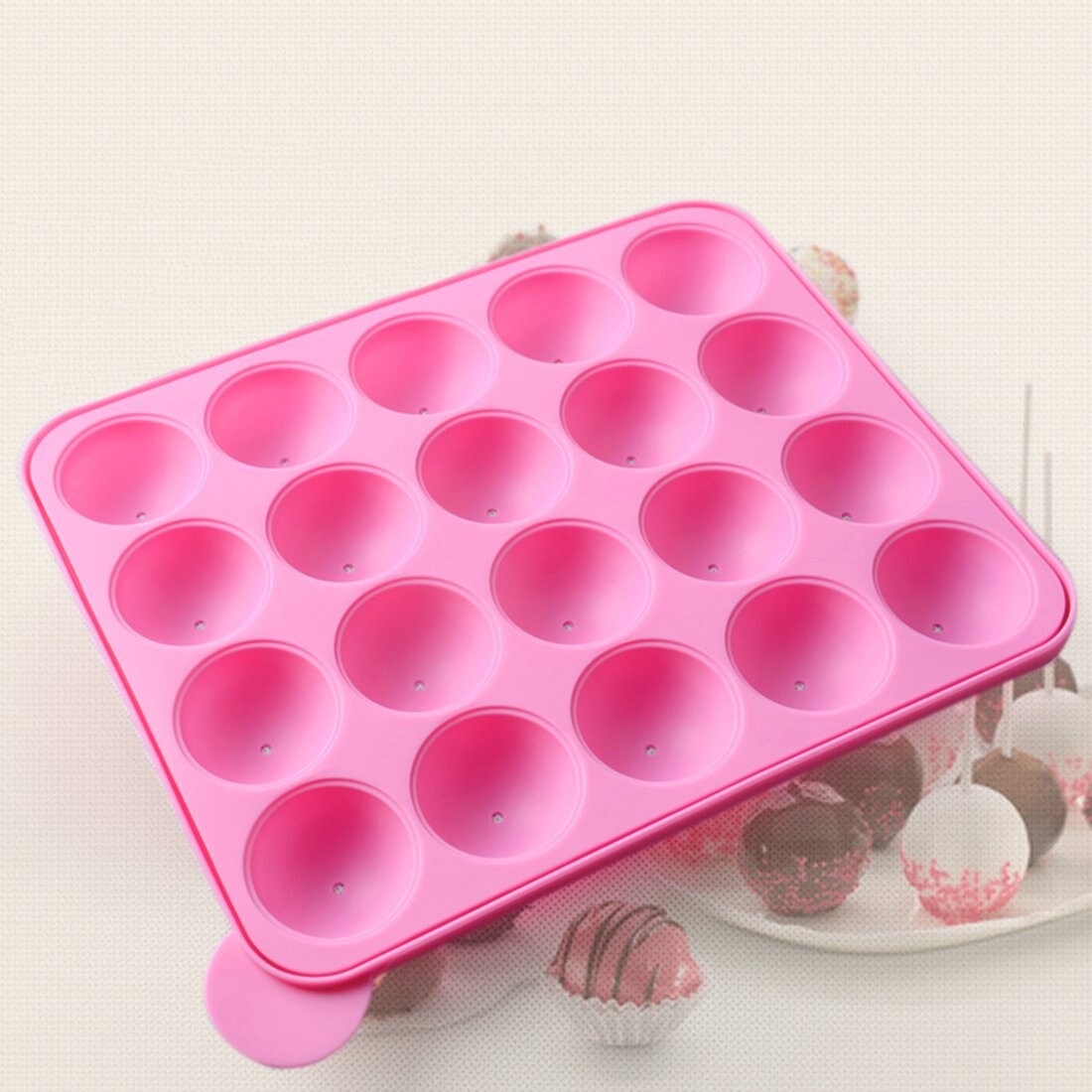 2 Pack of 20Cavity Silicone Cake Pop Mold Great for Hard Etsy