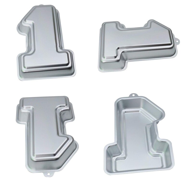Number 1 Cake Pan Kids 3D Birthday Cake Pan Number Cake Mold Etsy