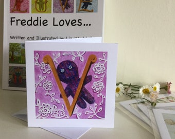 Freddie V, Greetings Card, Freddie Loves...