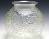 A Lalique Xian Dragon Vase