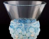 Rene Lalique Cerises Vase Designed 1930