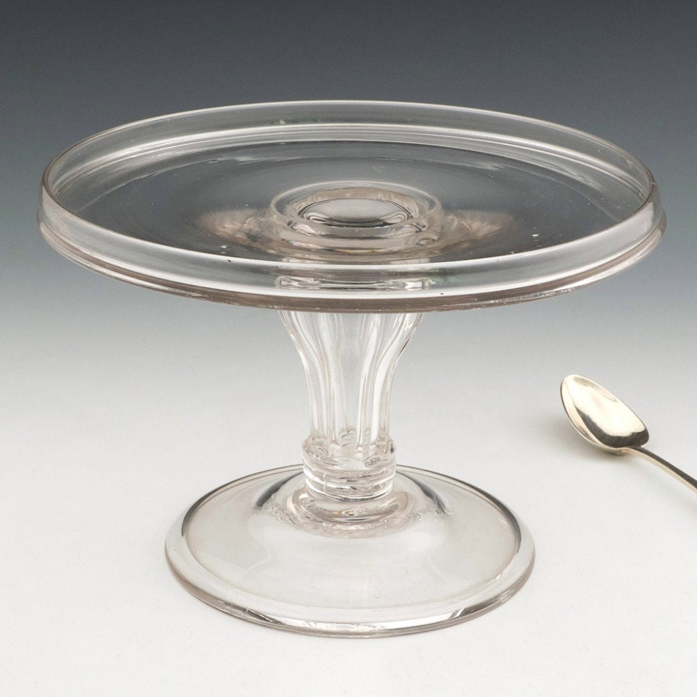 Image of 18Th Century Glass Tazza C1780