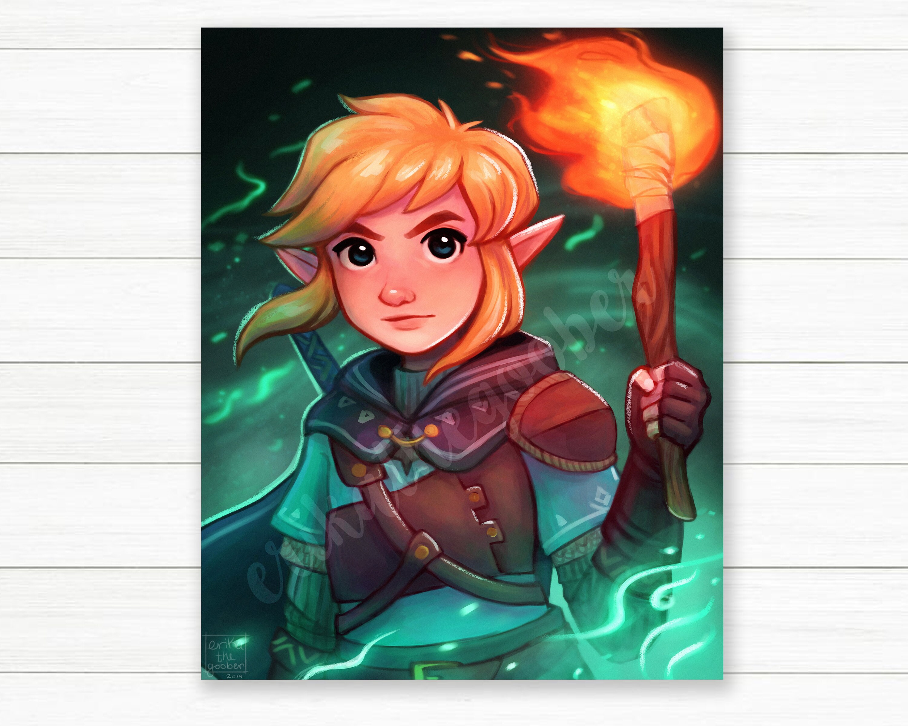 Print Link Legend Of Zelda Breath Of The Wild 2 Etsy