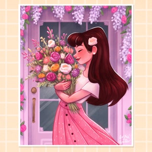 庭の花々 | アートプリント