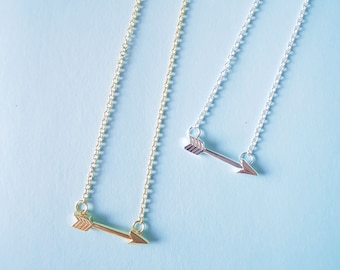 Silver or Gold Plated Cupid Arrow 