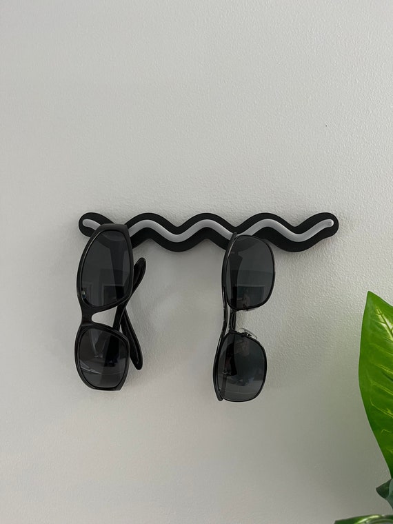 Sunglass Holder for Wall - Multiple Colors - The Ripple Rack