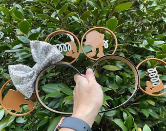 Slinky dog park Mouse Ears, Toy Story Slinky dog  Inspired 3D Printed Ears, slinky Mouse Ears, sliky dog mouse ears, Sliky Dog mouse ears