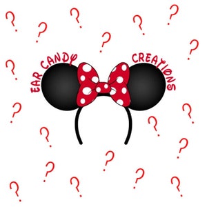 Mystery park Mouse 3D Ears, Mystery pair of Mouse 3D ears, Mystery Mouse ears for women or girls, 3D mouse ears, mystery Mouse ears