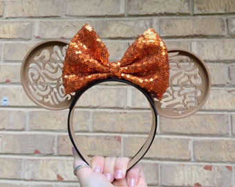 Hakuna Matata park Mouse Ears, Animal Kingdom Inspired 3D Printed Ears, Lion King Inspired Mouse Ears, Hakuna Matata 3D ears, mouse ears