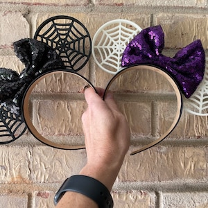 Spider web park mouse ears, Halloween web park mouse ears, web Halloween mouse ears, Halloween mouse ears, Halloween park mouse ears