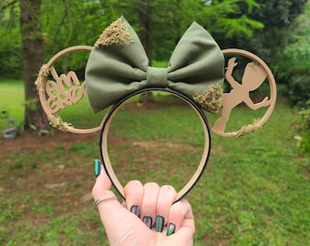 Groot park Mouse Ears, 3D Printed Guardians of the Galaxy Inspired mouse Ears, 3D Ears, Baby Groot Ears, I am Groot Ears, Guardians ears