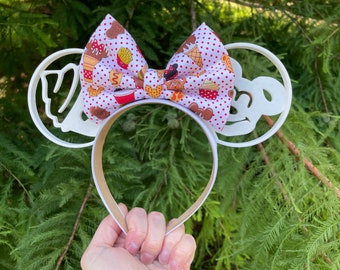 Snack park Mouse Ears, 3D snacks Mouse Ears, Pretzel mouse Ears, dole whip snack mouse ears, snack ears, snack park mouse ears, park ears