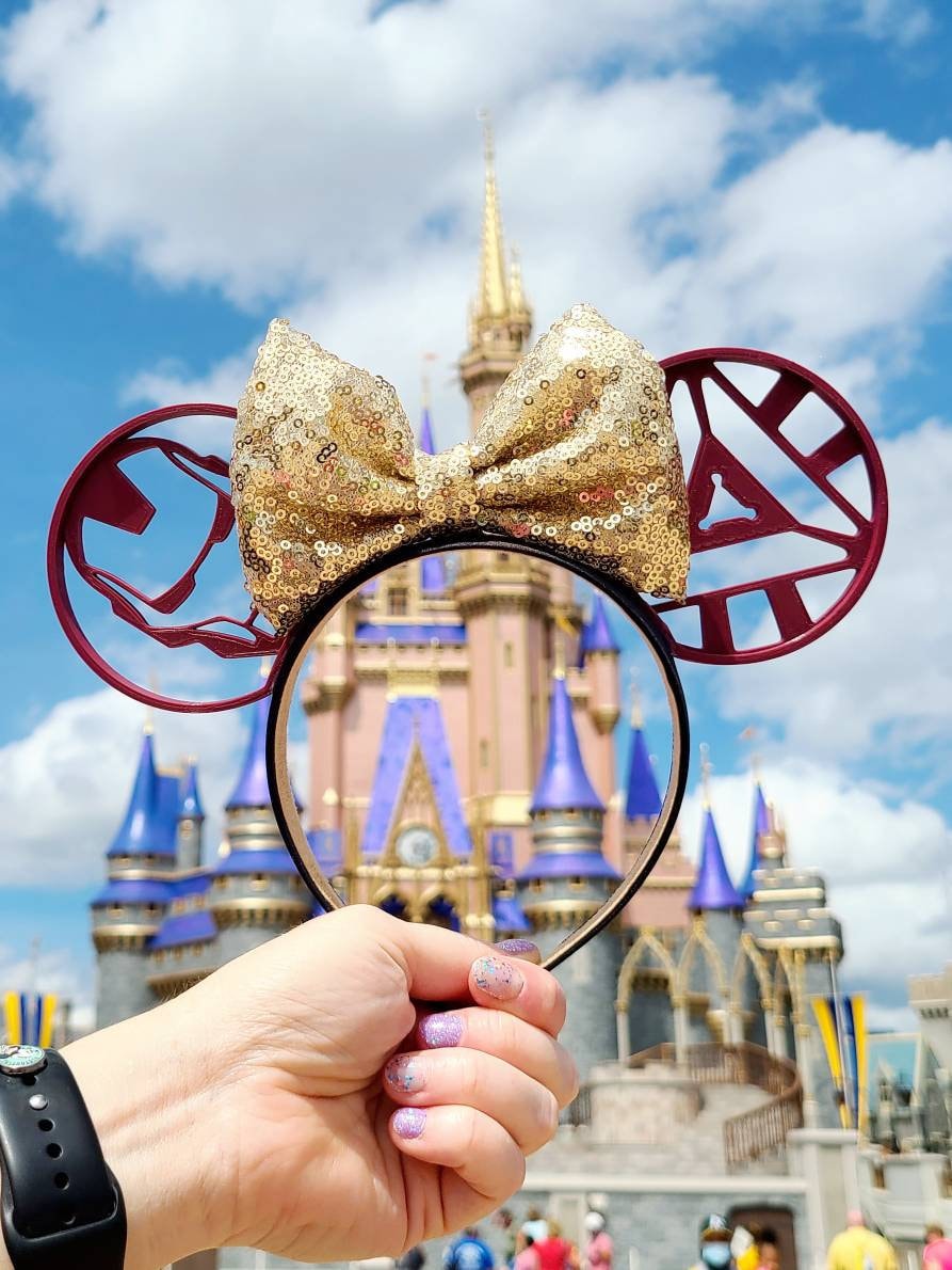 Custom made Ironman Mickey Ears Spider & Iron Man Mickey Ears for Men - Mouse Ears Headband  main image 3