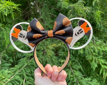Minnie Glow in the Dark Ghost Ears Disney Minnie Mouse Mickey & Minnie Ghost Glow-in-the-Dark  main image 2