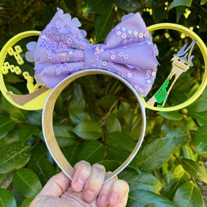 Rapunzel and Flynn park Mouse Ears, 3D Printed Mouse Ears, tangled Ears, tangled tower ears, Rapunzel mouse ears, tangled tower ears