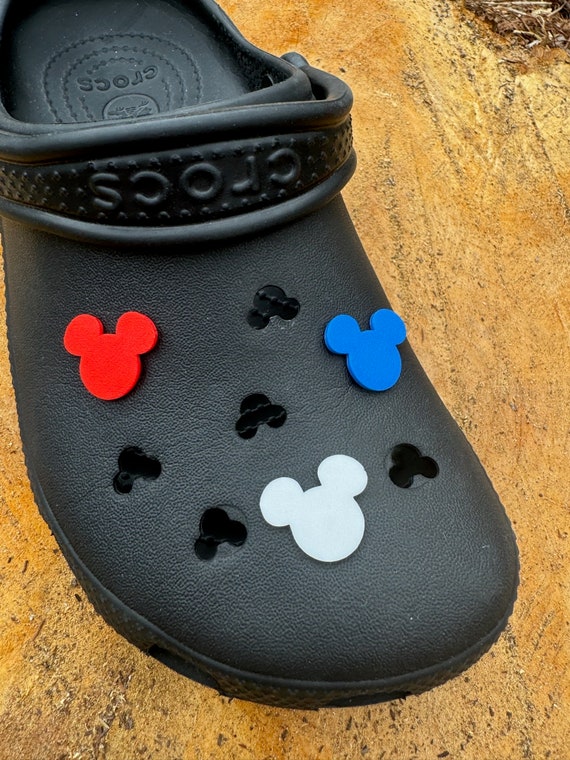 3D Printed Shoe Charm, Mouse Croc Charm, Shoe Jibbitz, Mouse Shoe