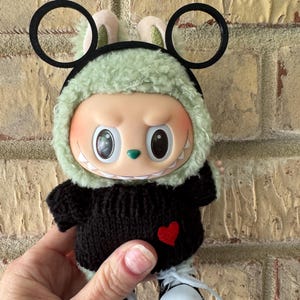 Doll monster Mouse Ears, Labubu Accessories, Labubu ears, 3d Labubu ears, Labubu mouse ears, Labubu monster mouse ears, Lafufu 3d park ears