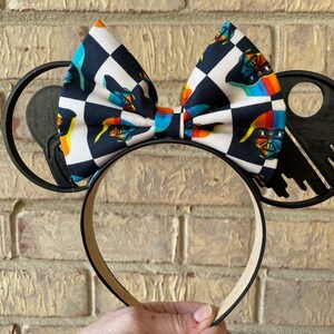 Darth Vader park Mouse Ears, 3D Printed Star Wars Inspired Mouse Ears, 3D Darth Vader Ears, Death Star Ears, The Dark Side park mouse ears