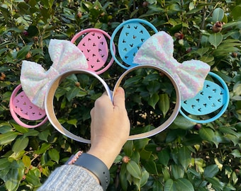 Easter park Mouse Ears, 3D Printed Mouse Ears, Easter 3D Ears, Easter mouse Ears, Easter Egg Ears, Mouse easter egg park mouse ears
