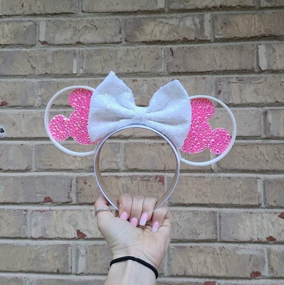 Rhinestone Park Mouse Ears, 3D Mouse Head Ears, Rhinestone  display picture 1