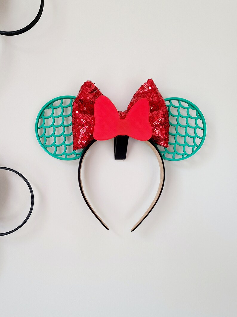 Mouse Ears Display Mouse Ear Wall Hanger Minnie Bow Mouse Etsy