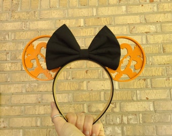 Tigger park Mouse Ears, 3D Pooh Mouse Ears, tigger Ears, Pooh Inspired mouse ears, Lets bounce tigger ears, tigger park mouse ears