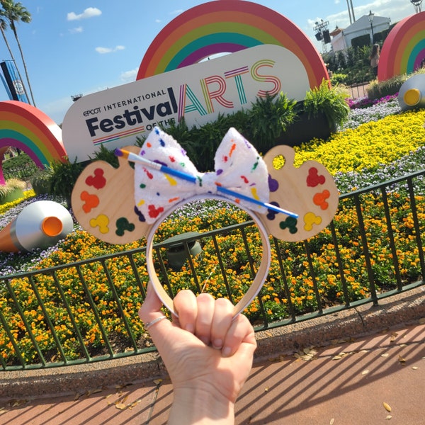 Artist Pallet park Mouse Ears, Festival of the Arts Mouse Ears, artist mouse Ears, Artist pallet ears, FARTS ears, Festival ears, art ears