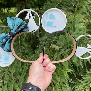 Constance park Mouse Ears, 3D Printed Haunted Mansion Constance Inspired Mouse Ears, 3D Ears, I do Mouse Ears, glow in the dark ears