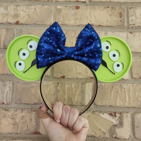 Alien park mouse ears, Alien mouse ears, Toy Story Inspired alien mouse ears, I have been chosen ears, the claw mouse ears, alien park ears