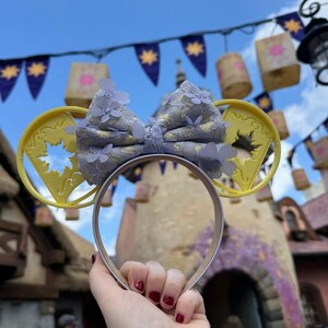 Rapunzel lanterns park Mouse Ears, 3D Printed Mouse Ears, tangled Ears, tangled lantern ears, Rapunzel mouse ears, tangled lantern ears