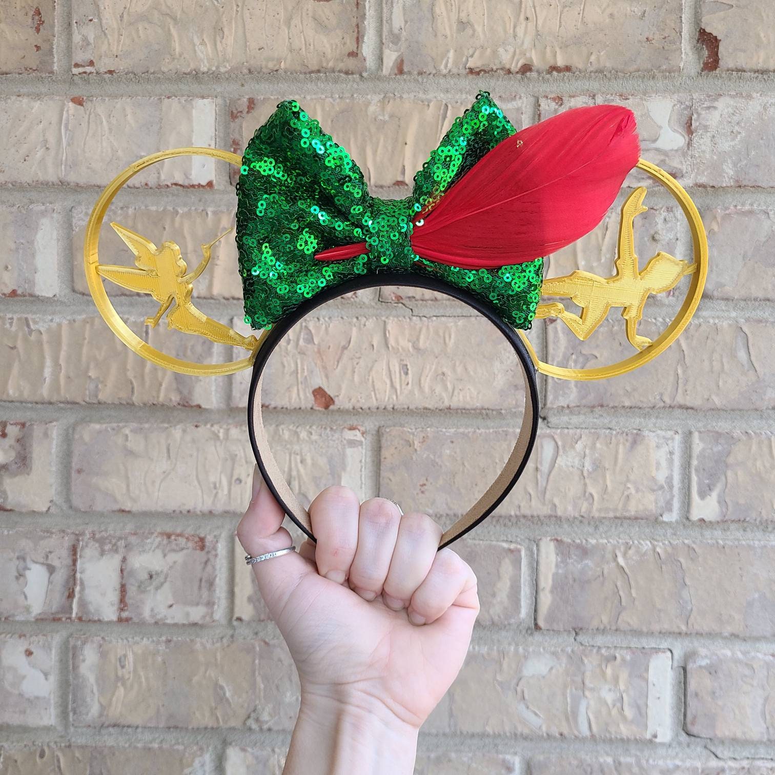 Peter Pan Park Mouse Ears, 3D Peter Pan Mouse Ears, Peter  display picture 3